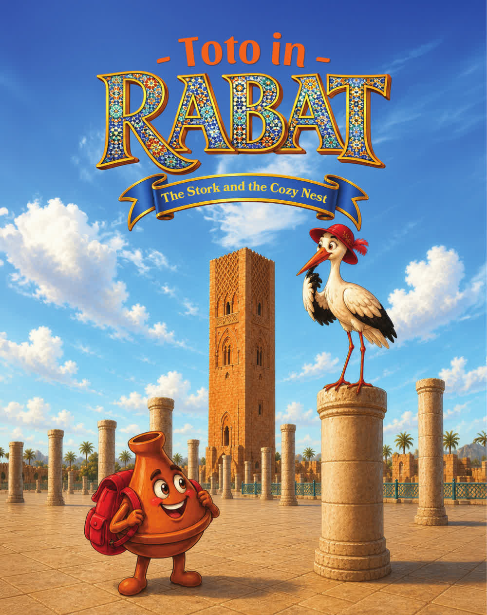 Toto in Rabat: The Stork Looking for a Nest, historical edition cover