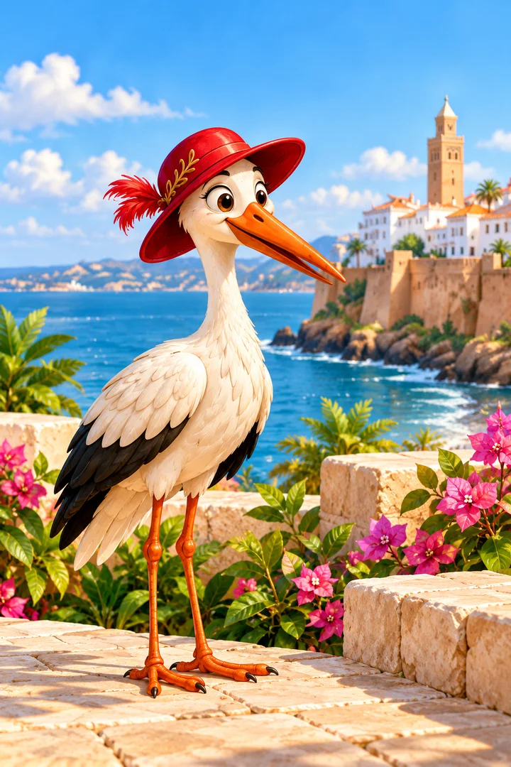 Toto’s Rabat adventure illustration